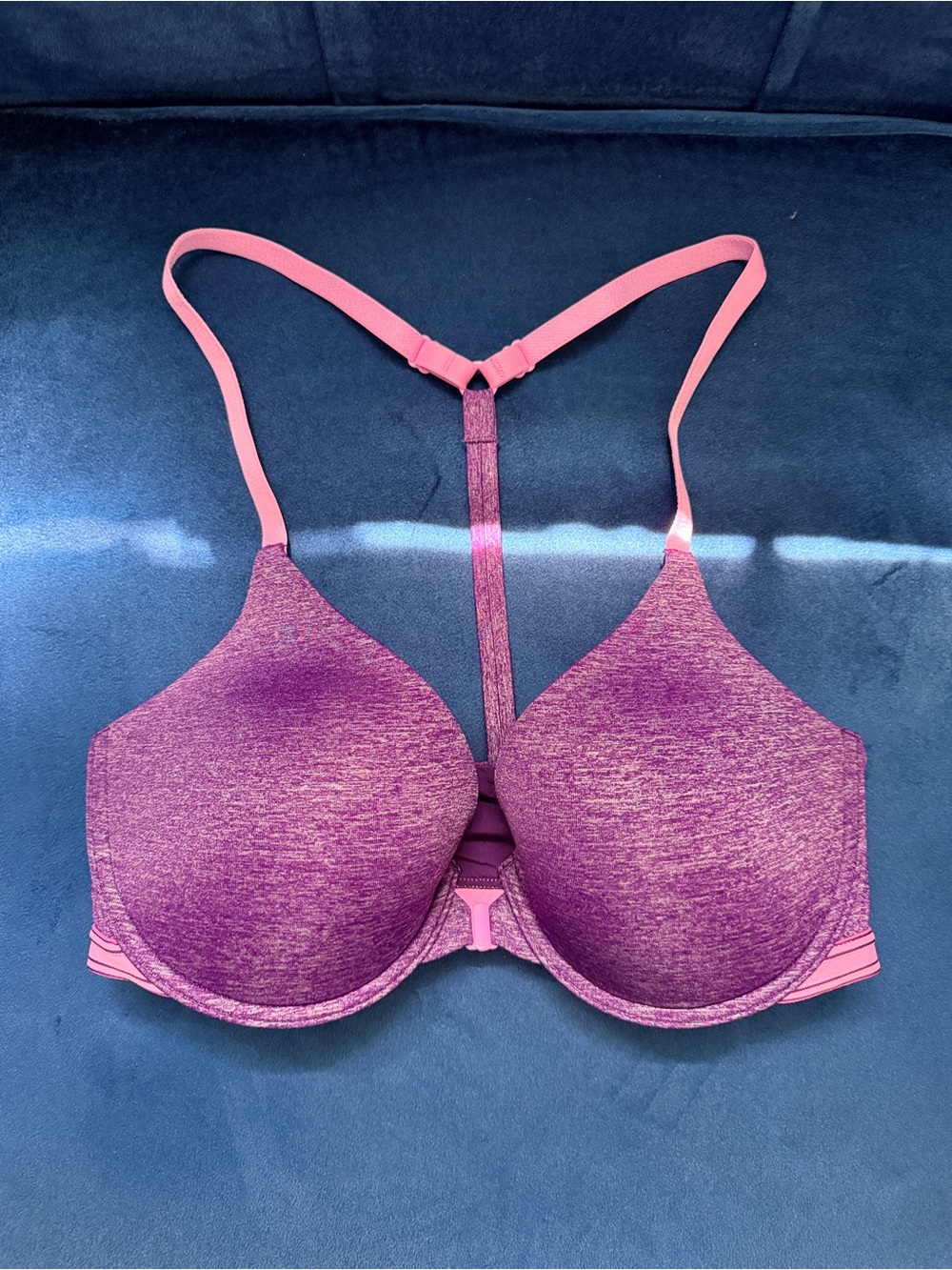 Victoria's Secret | Racer Back | 32D | Purple & Pink